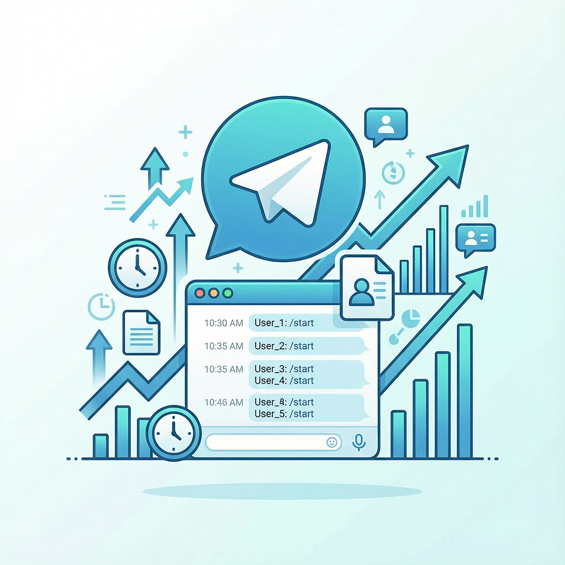 Как фиксировать, кто и когда запускал /start Telegram-бота, используя Graph Messenger